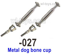 UDIRC 1603 Parts-Metal dog bone cup.1601-027-2 Set. UDI 1603 1/16 Rally Car Accessories..
